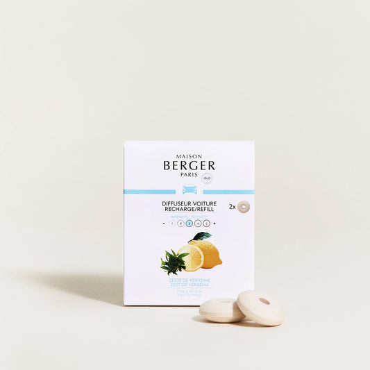 RECARGA DIFUSOR COCHE ZESTE DE VERVEINE (INTENSIDAD 3)