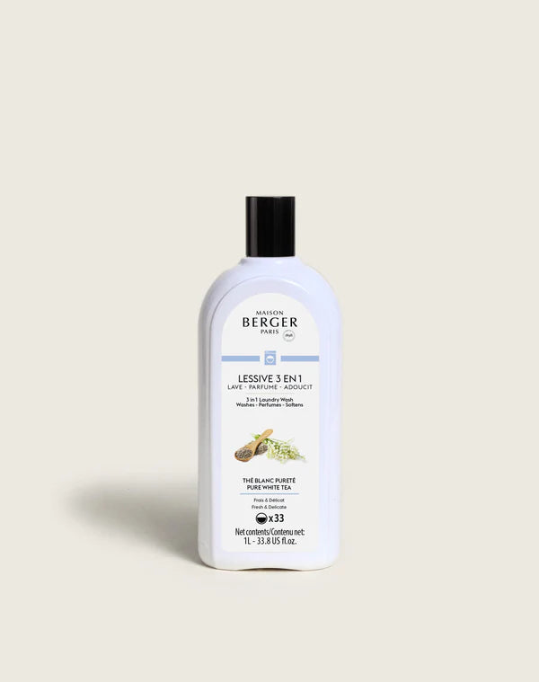 DETERGENTE 3 EN 1 THÉ BLANC PURETÉ 1L.