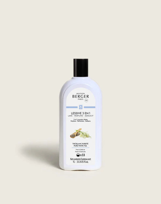 DETERGENTE 3 EN 1 THÉ BLANC PURETÉ 1L.