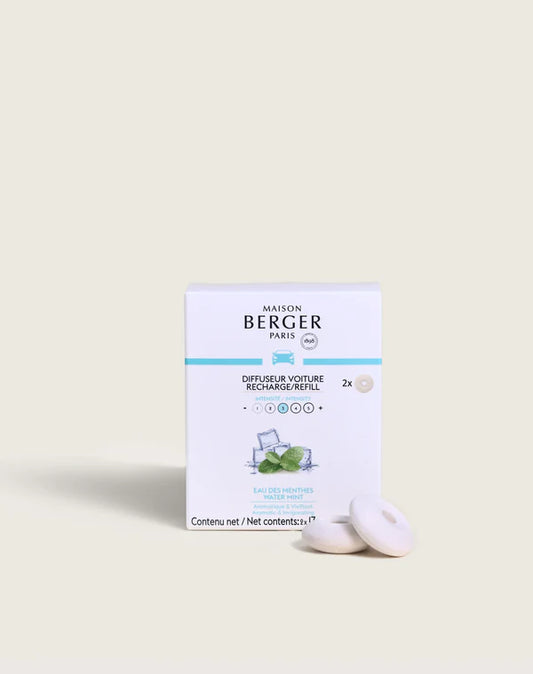 RECARGA DIFUSOR COCHE EAU DES MENTHES (INTENSIDAD 3)