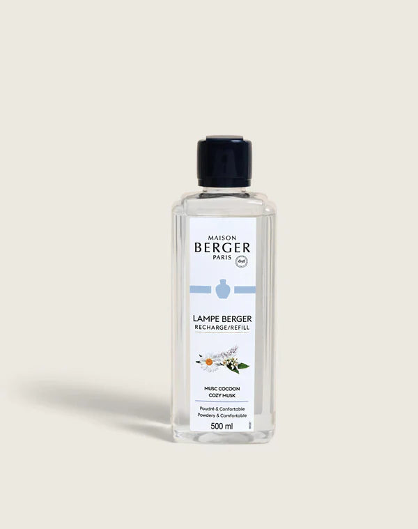 RECARGA LÁMPARA CATALÍTICA AROMA MUSC COCOON 500ML.