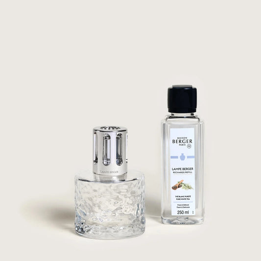COFRE LÁMPARA CATALITICA MIRAGE TRANSPARENTE
