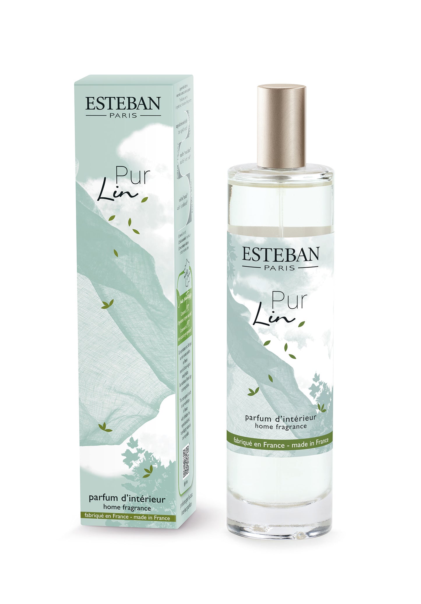 FRAGANCIA HOGAR ESTEBAN PARIS PUR LIN 75ML.