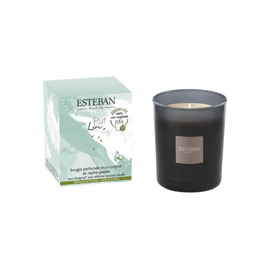 VELA PERFUMADA RECARGABLE ESTEBAN PARIS PUR LIN 180GR